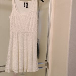 White lace dress